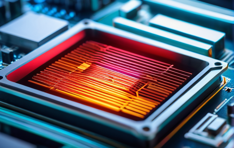 서버 온도 관리와 냉각 기술 - A split image depicting the contrast between traditional air cooling and modern indirect liquid cool...