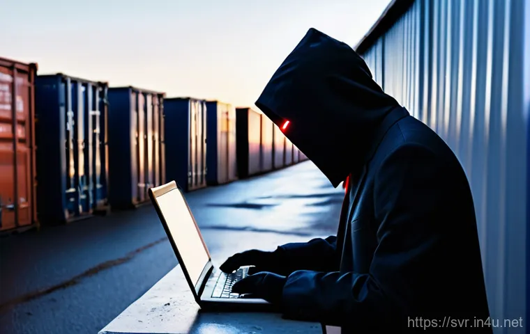 FTP 서버와 SFTP 서버의 차이점 - **Prompt for FTP Vulnerability:**
A dimly lit, gritty urban alleyway at dusk. A young profession...