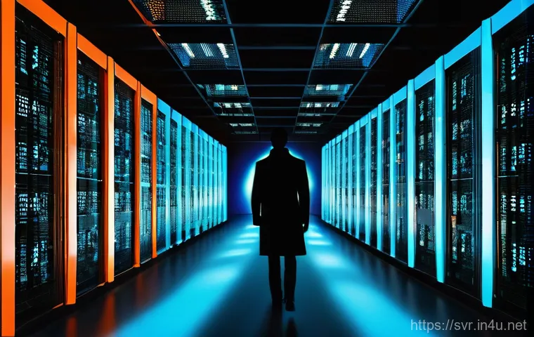 FTP 서버와 SFTP 서버의 차이점 - **Prompt for SFTP Security:**
    A sleek, futuristic digital cityscape at night, bathed in vibrant ...